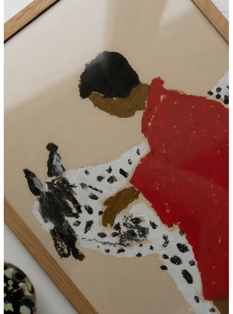 Plagát 30x40 cm Spotted Horse – Isabelle Vandeplassche – The Poster Club