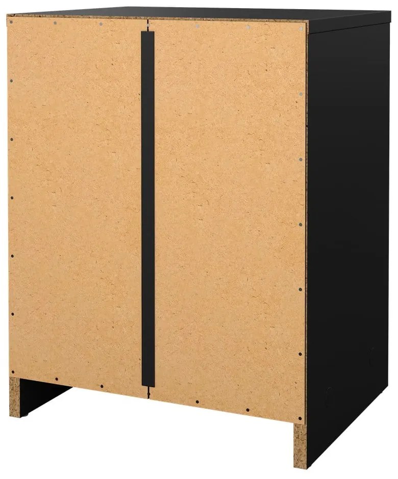 Čierny nočný stolík May – Tvilum