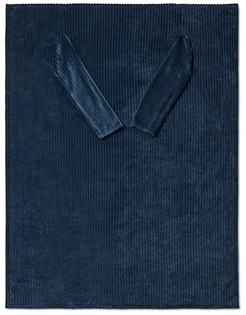 Hebká deka s rukávmi