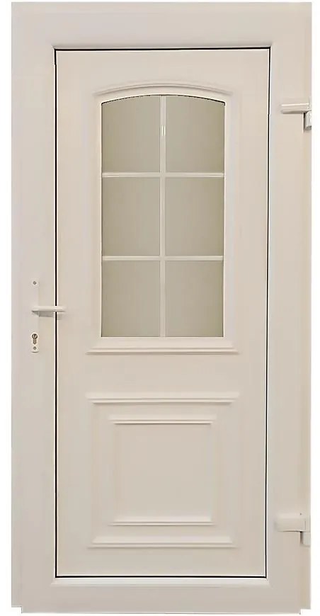 Dvere vchodové Rijeka D34 90L 98x198x7 biela
