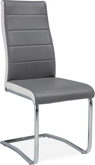 Najlacnejsinabytok H-353 jedálenská stolička, sivá