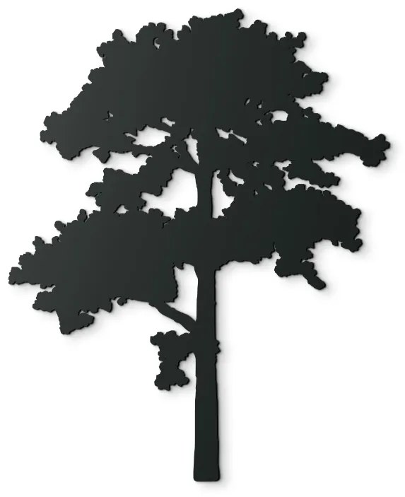 drevko Nálepka na stenu Mohutný strom Rozmer obrazu: 44,5 x 36 cm, Farba dekorácie: Čierna