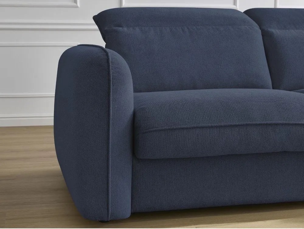 Čierna pohovka 216 cm Achille – Bobochic Paris