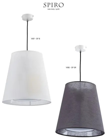 Jupiter 1497 - Luster SPIRO 1xE27/60W/230V