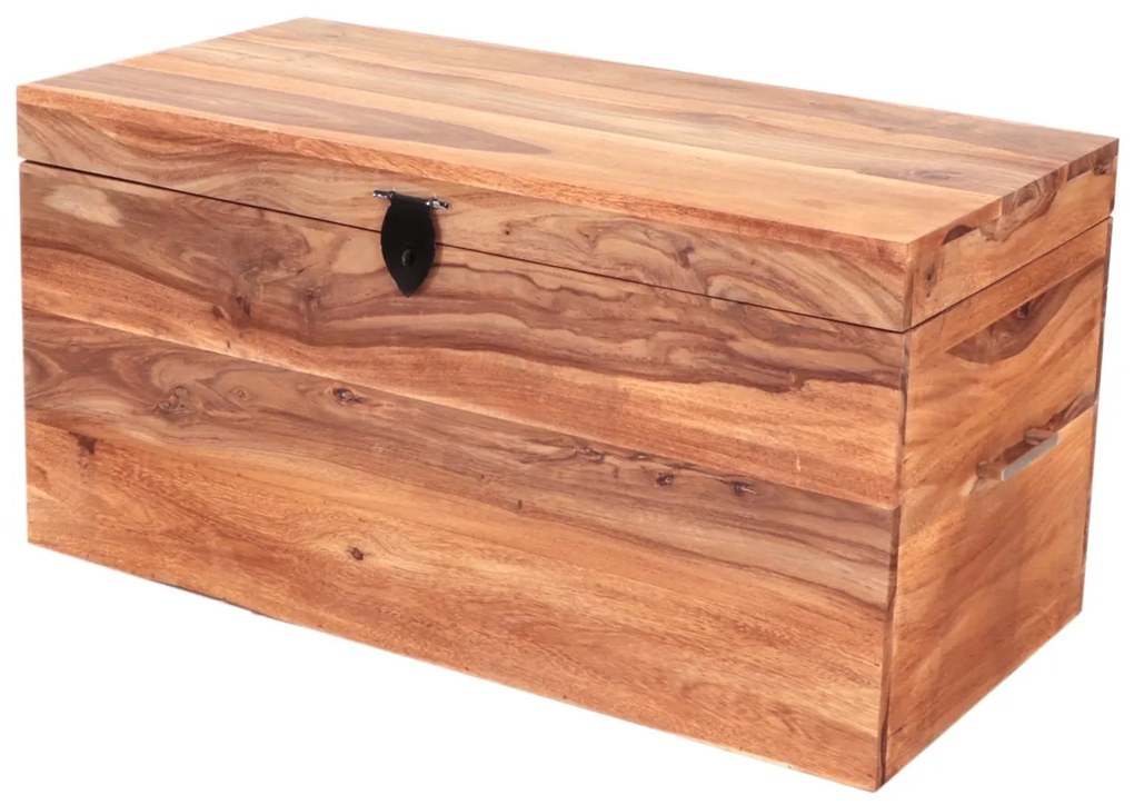 furniture-nabytek.cz - Truhlica na bielizeň 90x45x45 z masívneho dreva palisander
