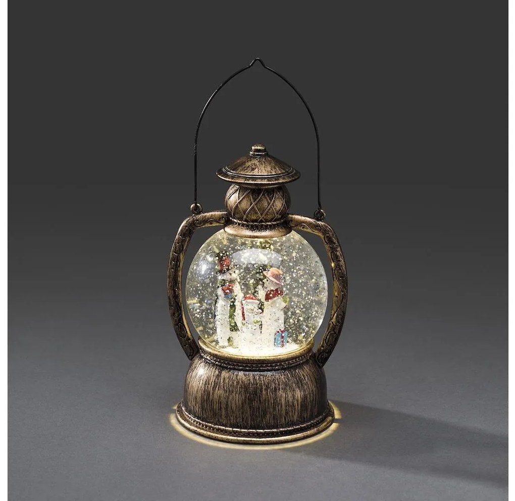 LED Vianočná dekorácia LED/3xLR14 snehuliak