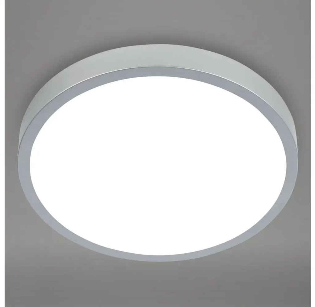 Briloner 3709-014 - LED RGBW Stm. stropné svietidlo LED/22W/230V strieborná + DO