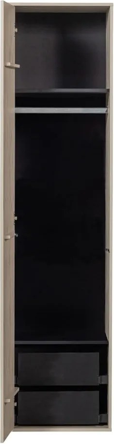 Krémová modulárna skriňa z borovicového dreva 400x200 cm Daily – vtwonen