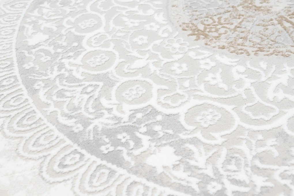 TA Koberec N761A SH_CREAM L_BEIGE SAHARA Rozmer: 80x150 cm