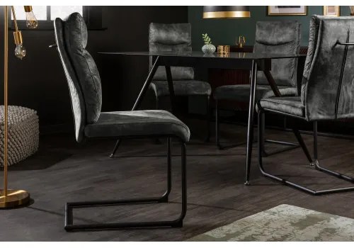 Stolička 41170 Comfort Zamat Tmavozelená  - Komfort-nábytok