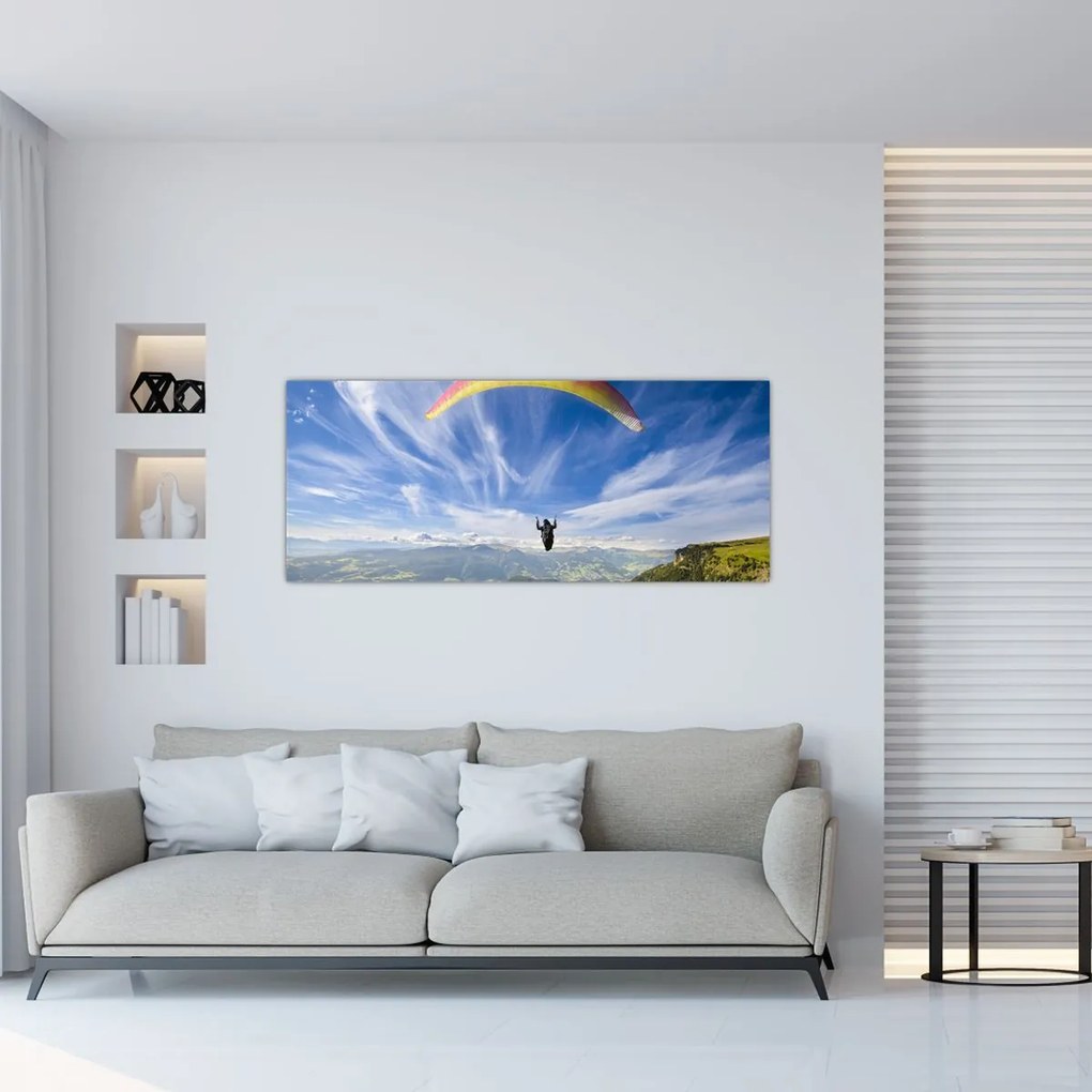 Obraz - Paragliding (120x50 cm)