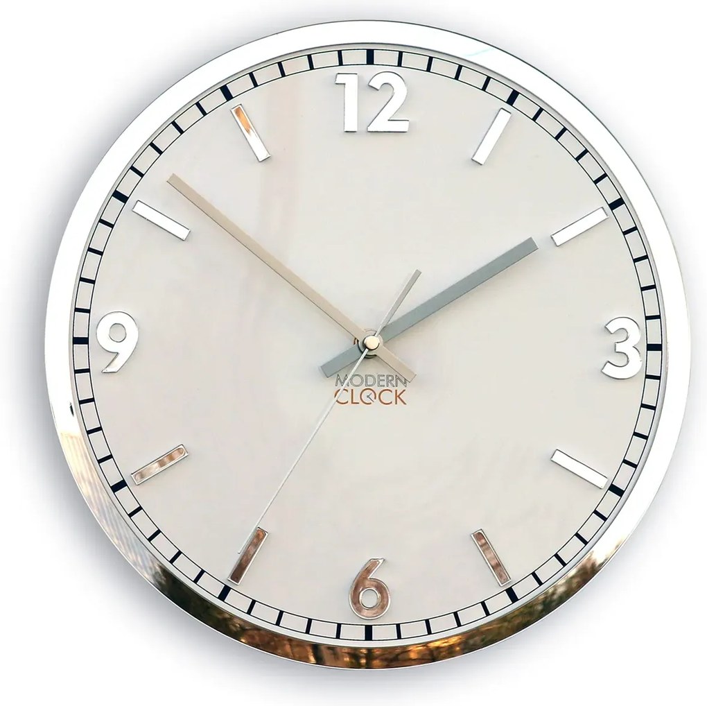 Nástěnné hodiny Solar 30 cm zrcadlové