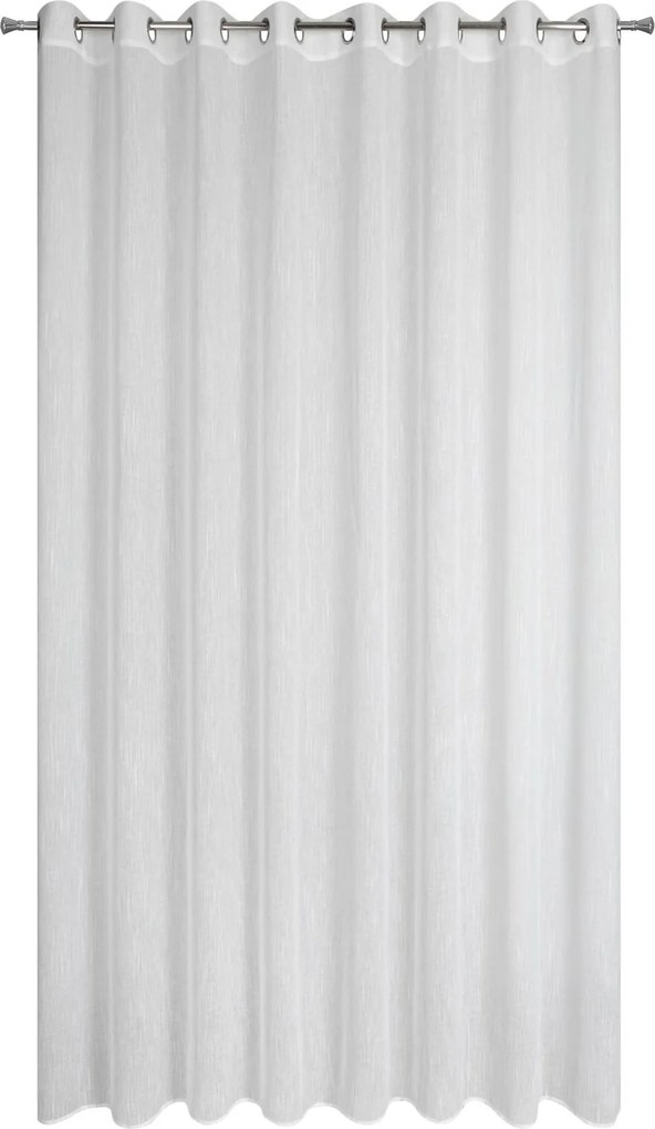 ZÁCLONA NA KRÚŽKOCH CARLA 300 CM X 250 CM BIELA