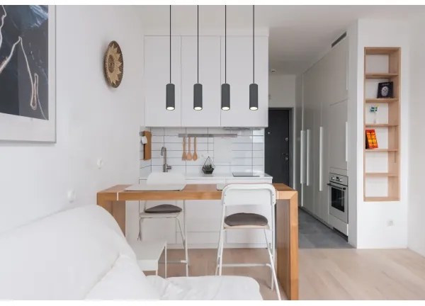 Globo 57911-4HG - Luster na lanku ROBBY 4xGU10/35W/230V šedá/hnedá