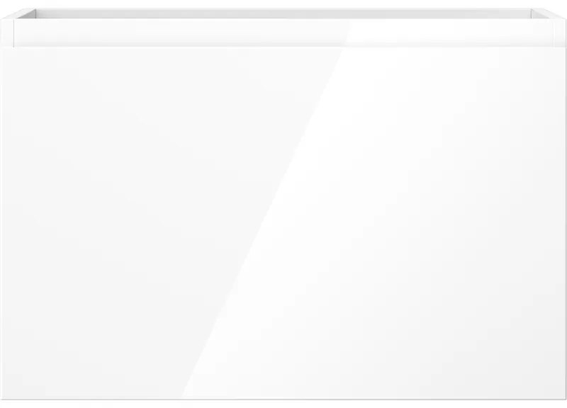 Mexen Orio, kúpeľňová skrinka 70 cm, 1 zásuvka, biela lesklá, 91A10-07047-1-BF00