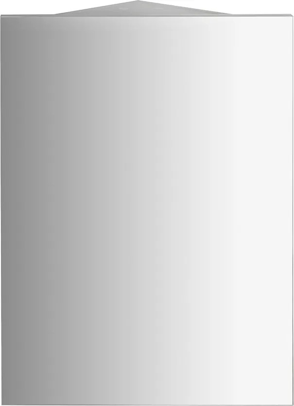 Aqualine Aqualine, ZOJA/KERAMIA FRESH skrinka zrkadlová rohová 35x78x35cm, biela, 50352