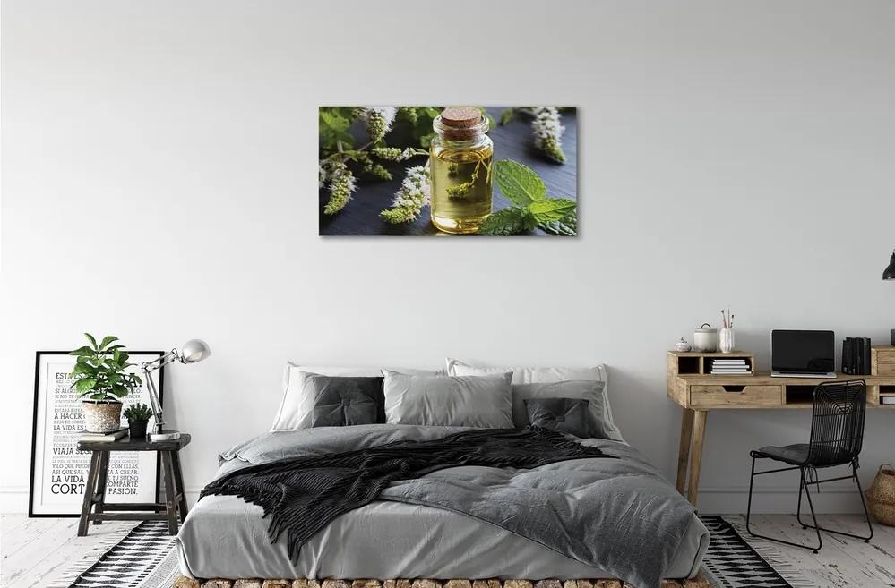 Obraz canvas čaj Mint 100x50 cm