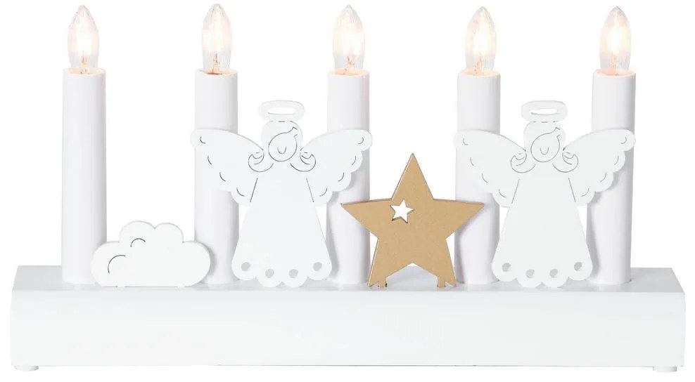 Eglo 410406 - Vianočný svietnik JULIA 5xE10/3W/230V