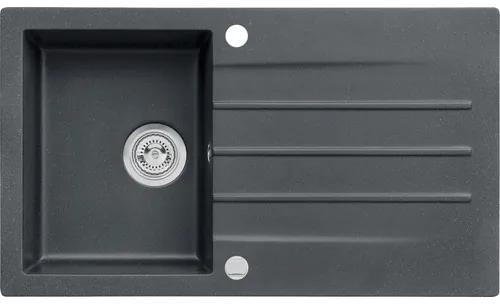 Granitový drez Cortina 500x860 mm čierny
