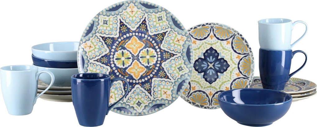 XXXLutz KOMBINOVANÝ SERVIS Patio 16-dielne Creatable - Online Only bytové doplnky - 007768079201