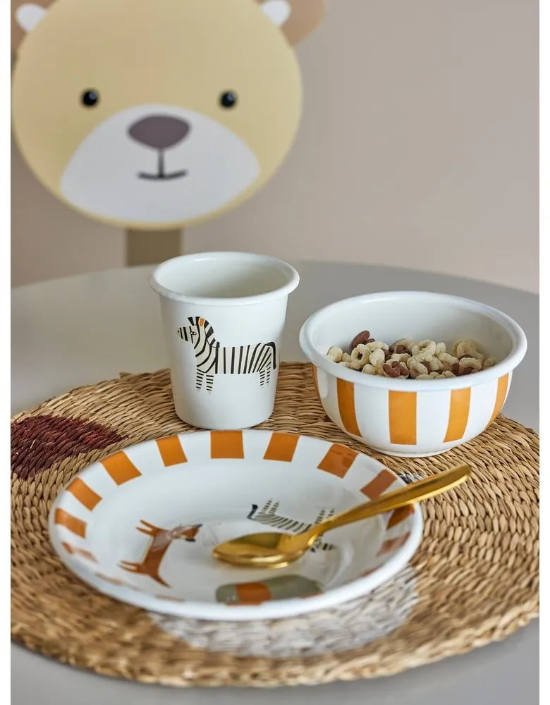 Detská jedálenská súprava 3 ks Jesse – Bloomingville Mini