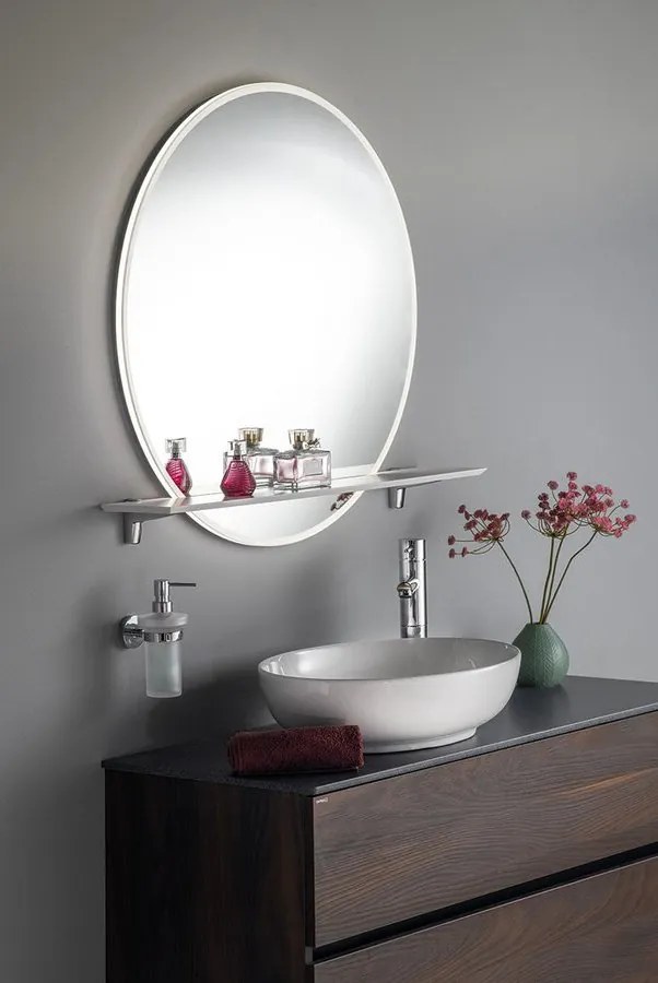 Sapho Sapho, VISO LED podsvietené guľaté zrkadlo, priemer 70cm, VS070