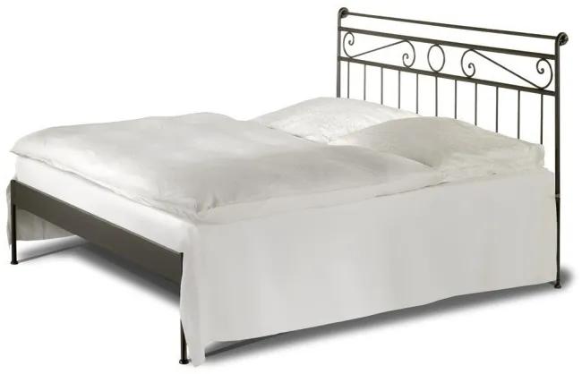 IRON-ART ROMANTIC kanape - romantická kovová posteľ 160 x 200 cm, kov