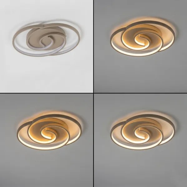 BRILAGI - LED stmievateľné stropné svietidlo VELO LED/70W/230V 38x47,8 cm béžové + DO