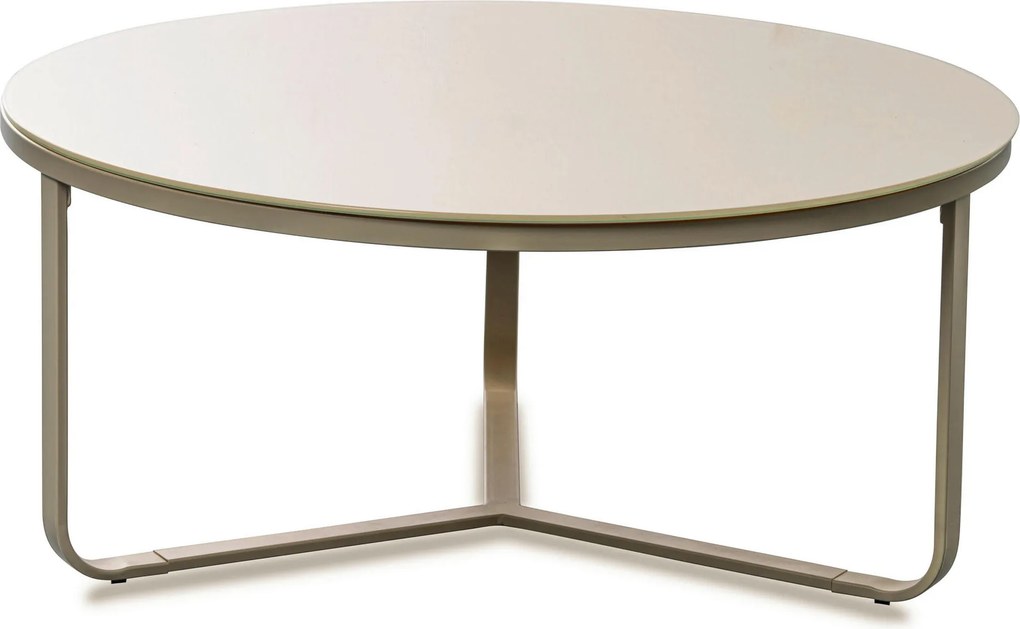 XXXLutz KONFERENČNÝ STOLÍK, krémová, kov, 80/80/35 cm Xora - Stolíky do obývačky - 001815004902