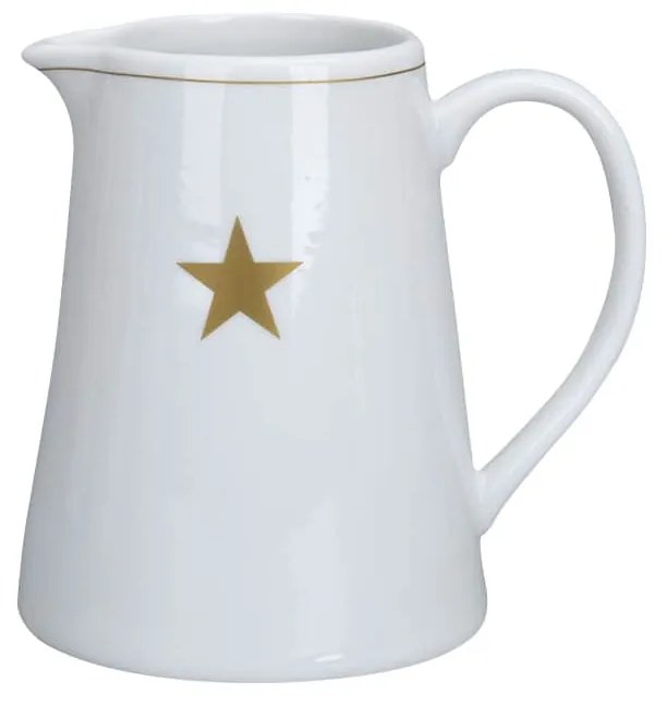 Krasilnikoff Porcelánový džbán Star of Gold 220 ml