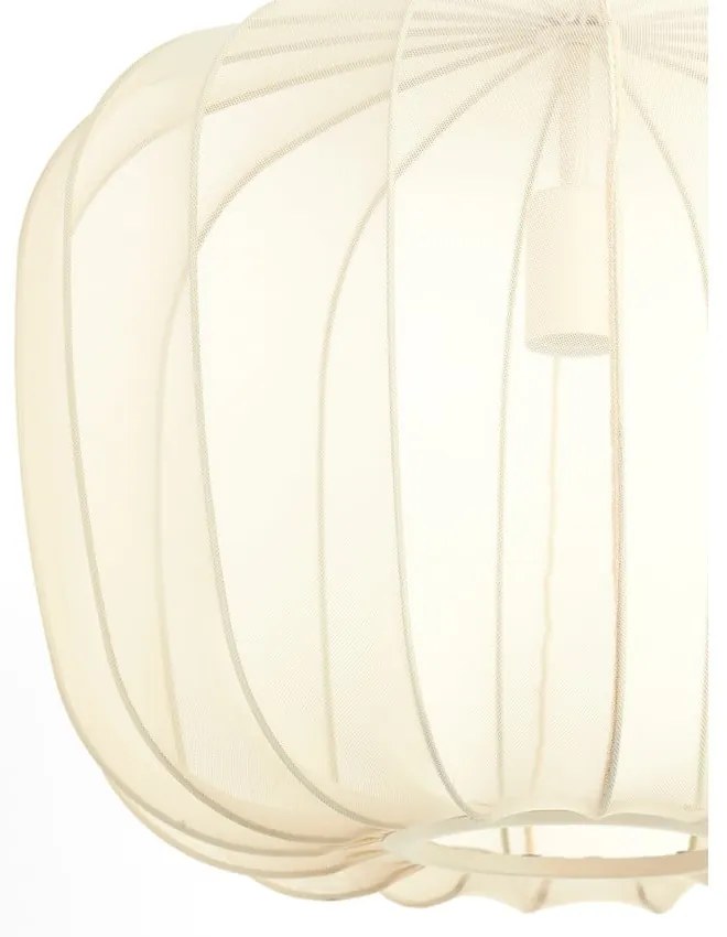 Krémové stropné svietidlo ø 50 cm Plumeria - Light &amp; Living