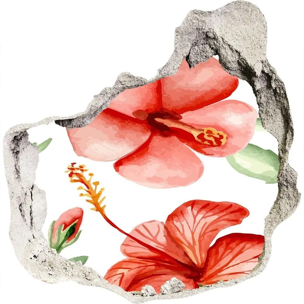 Diera 3D fototapety na stenu Tropické kvety nd-p-105950517
