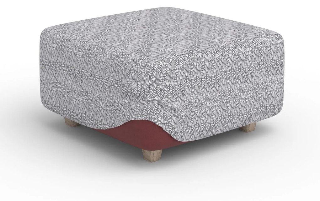 Napínací poťah na taburet – Henry (2 ks)