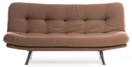 Dvojmiestná rozkladacia pohovka BINA svetlohnedá