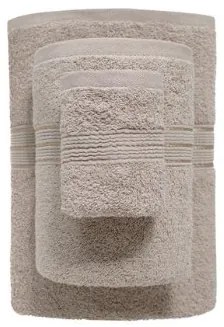 Bavlnený uterák Rondo 70x140 cm béžový