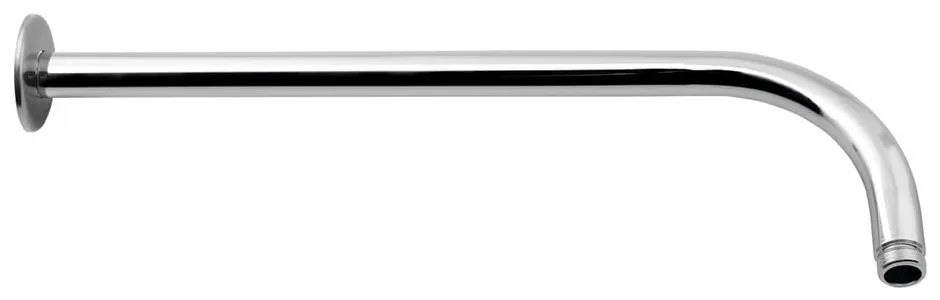 Mosadzný diel na pripojenie sprchy v lesklej striebornej farbe Aqualine – Sapho