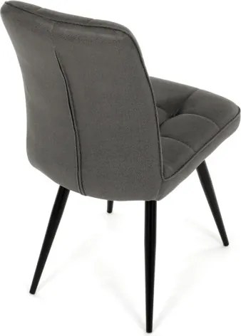 Jedálenská stolička sivá DCL-D1250 GREY3