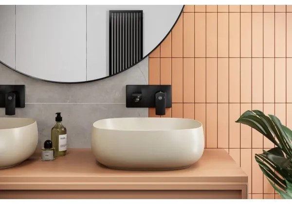 KFA Armatura 5539-810-81- Umývadlová batéria na podom. inšt. MOKAIT mosadz/čierna