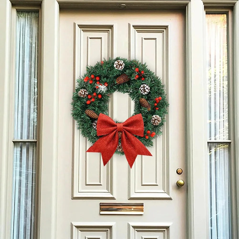 Vianočný veniec na dvere 60 cm