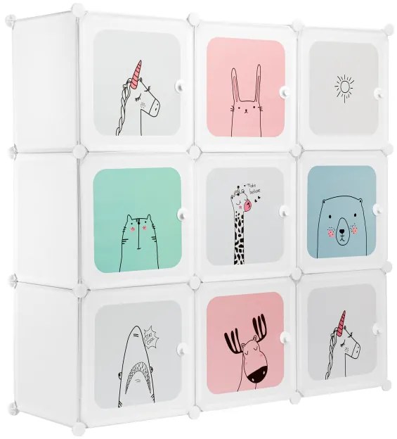 Detská modulárna skriňa ESLA