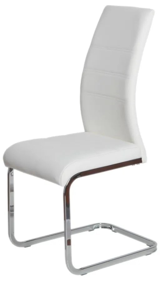 Autronic -  Jedálenská stolička DCL-408 WT biela ekokoža