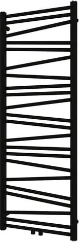Radiátor kombinovaný SAT Lilon 133,5x50 cm čierna matná SATRALI1335500SBL