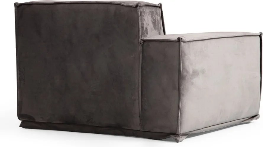 Třímístná pohovka Lego 300 cm šedá