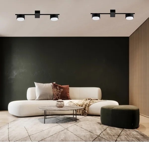 Brilagi - LED bodové svietidlo MONO 2xGX53/30W/230V čierna