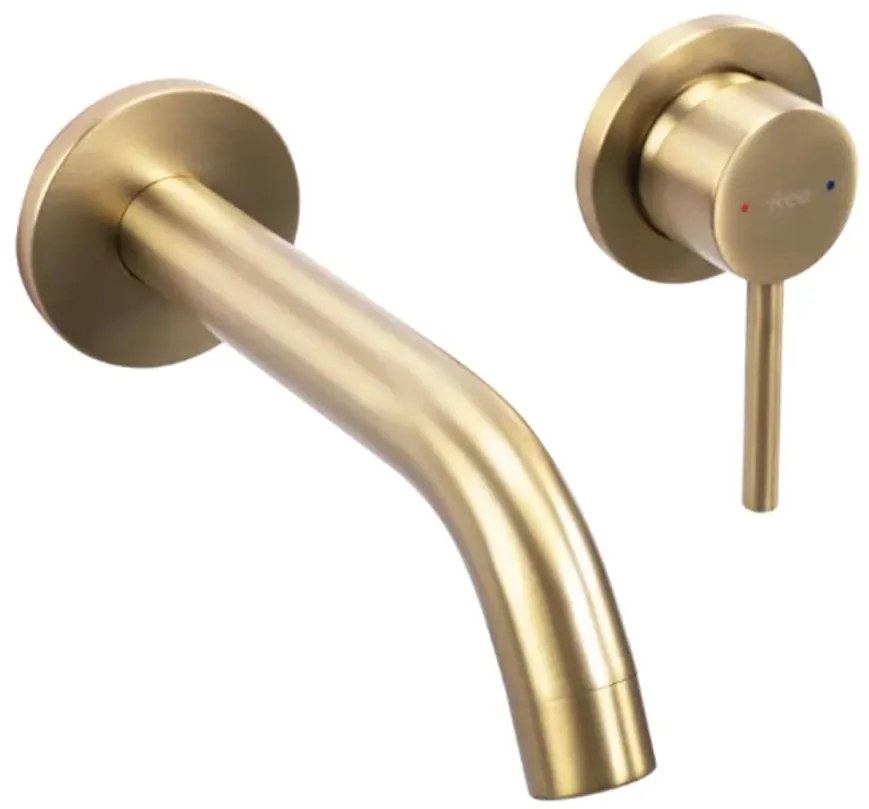 Umývadlová batéria podomietková Rea Owen zlatá kartáčovaná + box