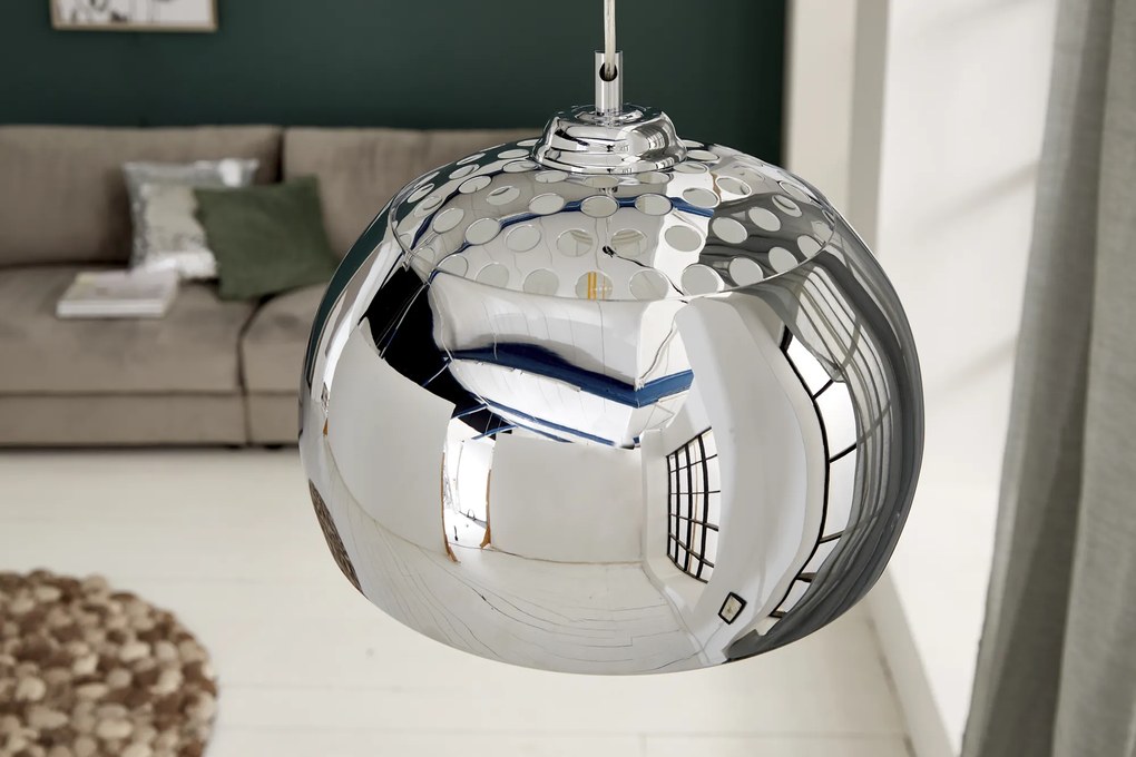 Závesné svietidlo Chrome Ball