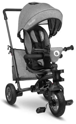 Lionelo - Detská trojkolka TRIS šedá