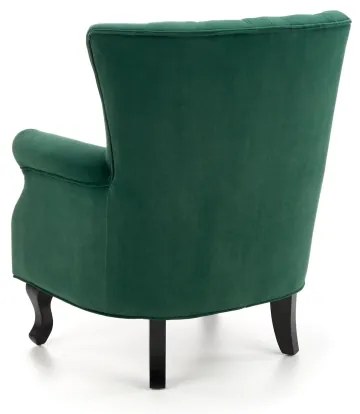 Kreslo CLARUS tmavozelené