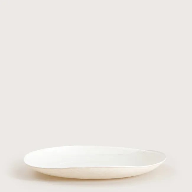 Dezertný tanier VOLANTIS biely 764493