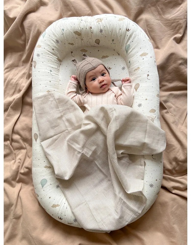 Slonovinové hniezdočko pre bábätko 52x84 cm Dreamland – Cam Cam Copenhagen